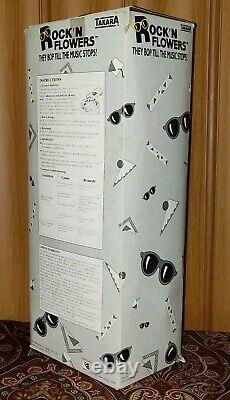 TAKARA 1988 Rock n Flowers Dancing Flower Vintage JAPAN New In Box Bopping Moves