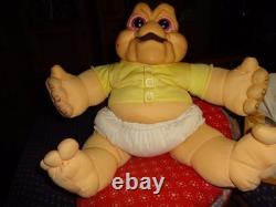 Talking Huggable Baby Sinclair 1991 Hasbro Disney Rare Find