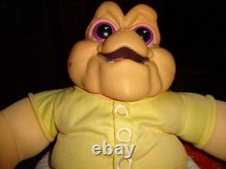 Talking Huggable Baby Sinclair 1991 Hasbro Disney Rare Find