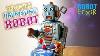 The Little Drumming Robot Retro Musical Windup Toy