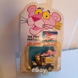 The Pink Panther 1982 Die Cast Metal Car Talbot Toys Inspector Bank RARE