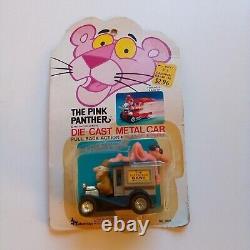 The Pink Panther 1982 Die Cast Metal Car Talbot Toys Inspector Bank RARE