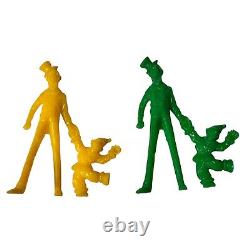Tim Mee Toys Vintage Circus Figures Lot of 35 Timmee 1958 50s