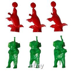 Tim Mee Toys Vintage Circus Figures Lot of 35 Timmee 1958 50s