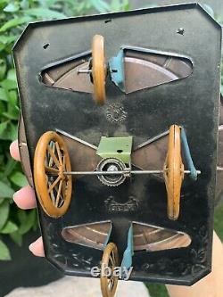 Tin Toys Germany, German, Levy Pull Toy 1915-1920, Very Rare, Works, Video