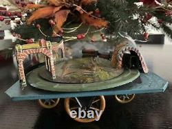 Tin Toys Germany, German, Levy Pull Toy 1915-1920, Very Rare, Works, Video