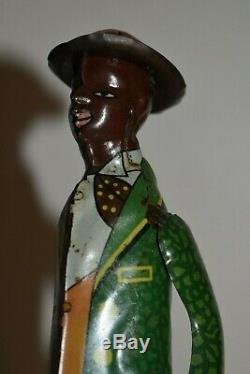 Tombo Alabama Jigger Tin Windup Ferdinand Strauss Pat 1910, Works, No Reserve