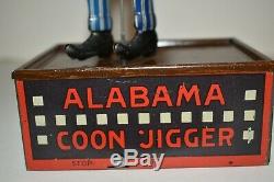 Tombo Alabama Jigger Tin Windup Ferdinand Strauss Pat 1910, Works, No Reserve