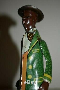 Tombo Alabama Jigger Tin Windup Ferdinand Strauss Pat 1910, Works, No Reserve