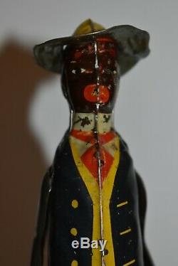 Tombo Jigger Windup Tin Toy, Pat. 1910, Ferdinand Strauss Co, No Reserve