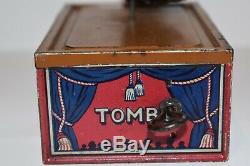 Tombo Jigger Windup Tin Toy, Pat. 1910, Ferdinand Strauss Co, No Reserve