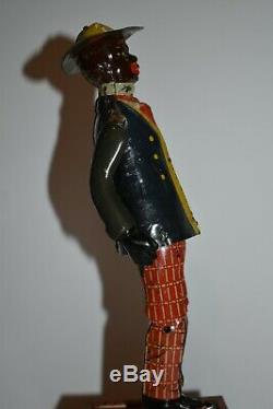 Tombo Jigger Windup Tin Toy, Pat. 1910, Ferdinand Strauss Co, No Reserve