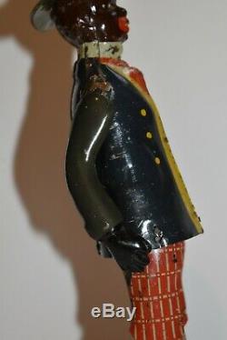 Tombo Jigger Windup Tin Toy, Pat. 1910, Ferdinand Strauss Co, No Reserve