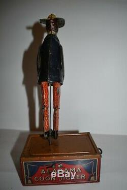 Tombo Jigger Windup Tin Toy, Pat. 1910, Ferdinand Strauss Co, No Reserve