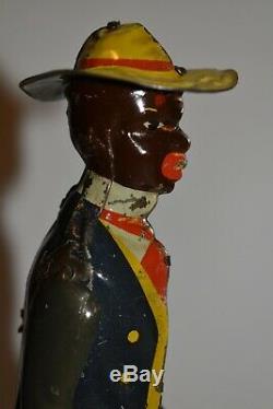 Tombo Jigger Windup Tin Toy, Pat. 1910, Ferdinand Strauss Co, No Reserve