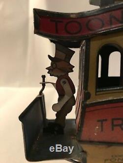 Toonerville Trolley Antique 1922 Tin WInd Up Toy