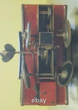 Toonerville Trolley Antique 1922 Tin WInd Up Toy (fair to good condition)