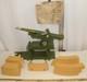 Topper Toy The Tiger Cannon And Wall Military Toy Playset 1966