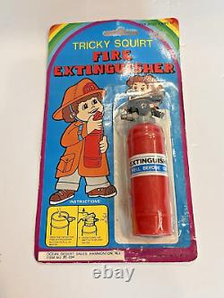 Tricky Squirt Fire Extinguisher Toy, EXTREMELY RARE! , VINTAGE, LOT OF 3 NEW