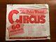 UNUSED Vtg The Peter Wheat Circus Press Out Cardboard Toy 1951 Original Envelope