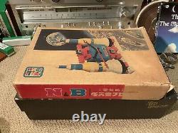 Unused Rare Vintage 1971 Nintendo Toy N&B Block Spaceship Clock Japan SEALED