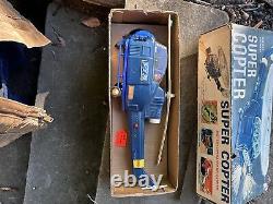 VERY RARE 1960s Toy Show Sample Attack Chopper With Original Box