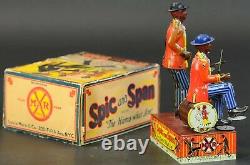 VERY RARE Vintage Marx, SPIC and SPAN DANCERS The Hams What Am with Original Box