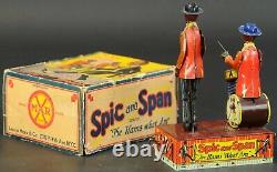 VERY RARE Vintage Marx, SPIC and SPAN DANCERS The Hams What Am with Original Box