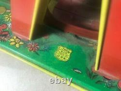 VINTAGE 1930'S J CHEIN TIN LITHO FERRIS WHEEL used