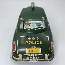 VINTAGE 1940s MARX DICK TRACY TIN-LITHO WIND-UP 11 LONG SQUAD CAR