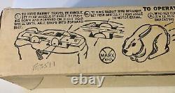 VINTAGE 1950'S MARX RABBIT HUNT Hunter And Target Set Game NIB