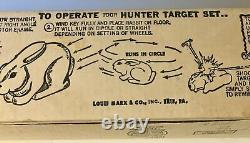 VINTAGE 1950'S MARX RABBIT HUNT Hunter And Target Set Game NIB