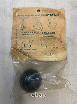 VINTAGE 1965 Original Wham-O Super Ball Sealed In Package Damaged Card