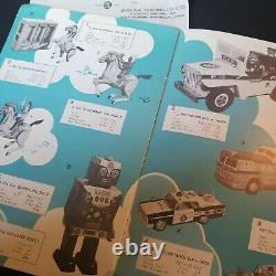 VINTAGE 1967 DAIYA JAPAN TOY CATALOG Friction, Wind-up & Battery Operated