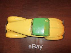 VINTAGE ANTIQUE 1930s WYANDOTTE TOYS PRESSED STEEL WithU CORD 810 TOY CAR