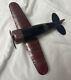 VINTAGE Collectible Rare TIN AIRPLANE TOY 10 WING SPAN