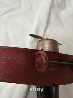 VINTAGE Collectible Rare TIN AIRPLANE TOY 10 WING SPAN