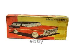 VINTAGE FRENCH JOUSTRA 1957 FORD FAIRLANE STATIONWAGON With ORIGINAL BOX