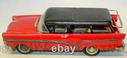 VINTAGE FRENCH JOUSTRA 1957 FORD FAIRLANE STATIONWAGON With ORIGINAL BOX