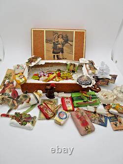 +VINTAGE+ German dollhouse miniature toys / christmas decoration / ornaments