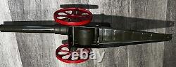 VINTAGE HUGE BIG BANG CANNON with16 BARREL WORKS GREAT-SUPER LOUD withCARBIDE AMMO