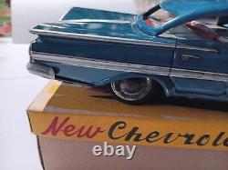 VINTAGE JAPAN TIN CAR Original BOX-Estate FIND Never Played With Or Displayed