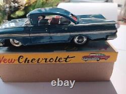 VINTAGE JAPAN TIN CAR Original BOX-Estate FIND Never Played With Or Displayed