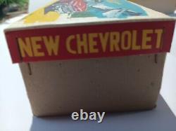 VINTAGE JAPAN TIN CAR Original BOX-Estate FIND Never Played With Or Displayed