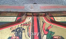 VINTAGE Joseph Schneider Alamo Pinball Tabletop Game 1930s Toy Balls USA MADE NY