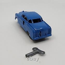 VINTAGE MARX #6520 Blue Buick Key Wind-Up Toy Car Great Condition Original Box