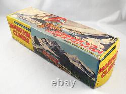 VINTAGE MARX WIND UP TIN TOY MECHANICAL MOUNTAIN CLIMBER With BOX