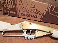VINTAGE RARE 40-50's DAISY WESTERN CARBINE RIFLE TOY PARTS