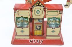 VINTAGE TIN LITHO WIND UP FERRIS WHEEL made in GERMANY