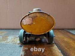 VINTAGE TIN TRUCK WIND-UP TANKER EARLY MARX 1920s LITHO PRESSED STEEL SOLID